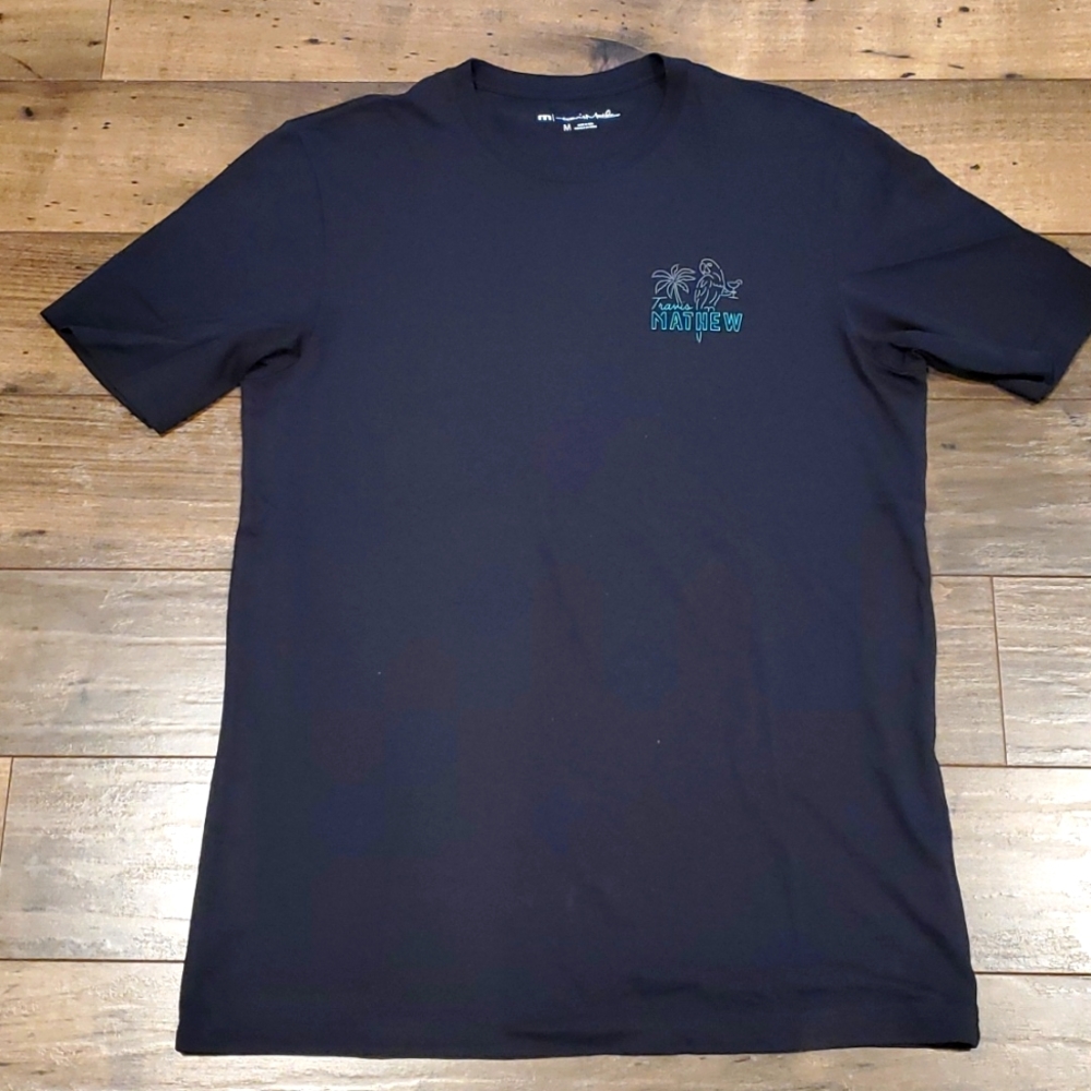 Travis Mathew Black Shirt PIMA Cotton